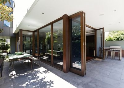 Bi-Fold Doors with Blinds