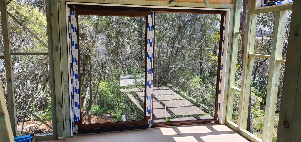 uPVC Double Glazed Nut Tree Tilt And Slide Doors