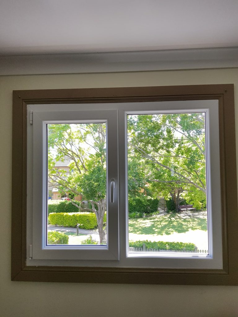 uPVC Double Glazed White Tilt And Turn Windows