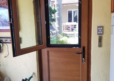 uPVC External Hinged Door