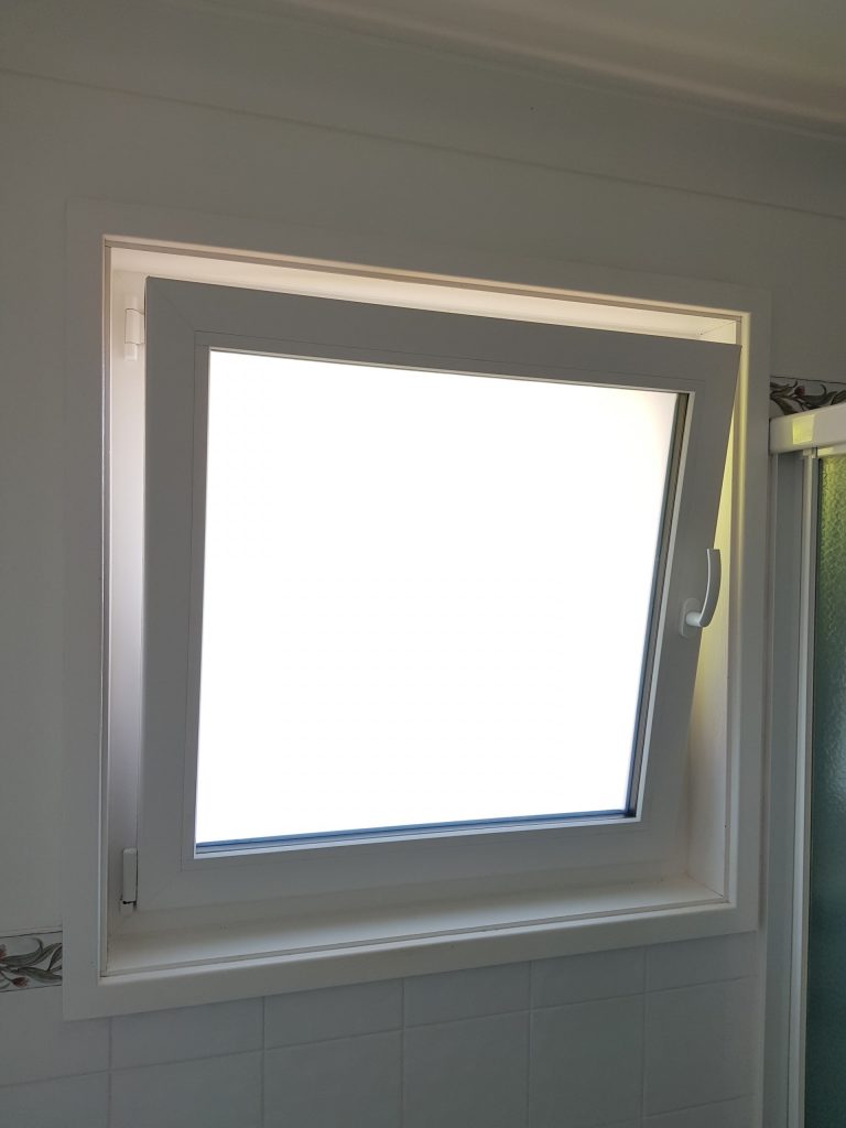 uPVC Double Glazed White Tilt And Turn Windows