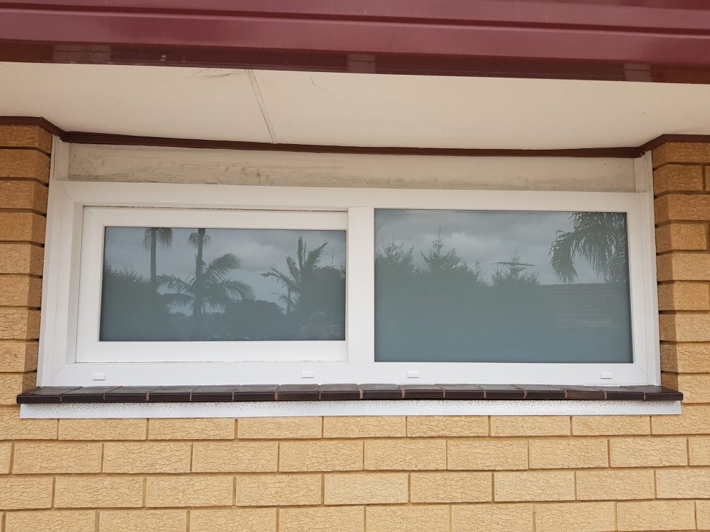 uPVC Double Glazed White Sliding Windows
