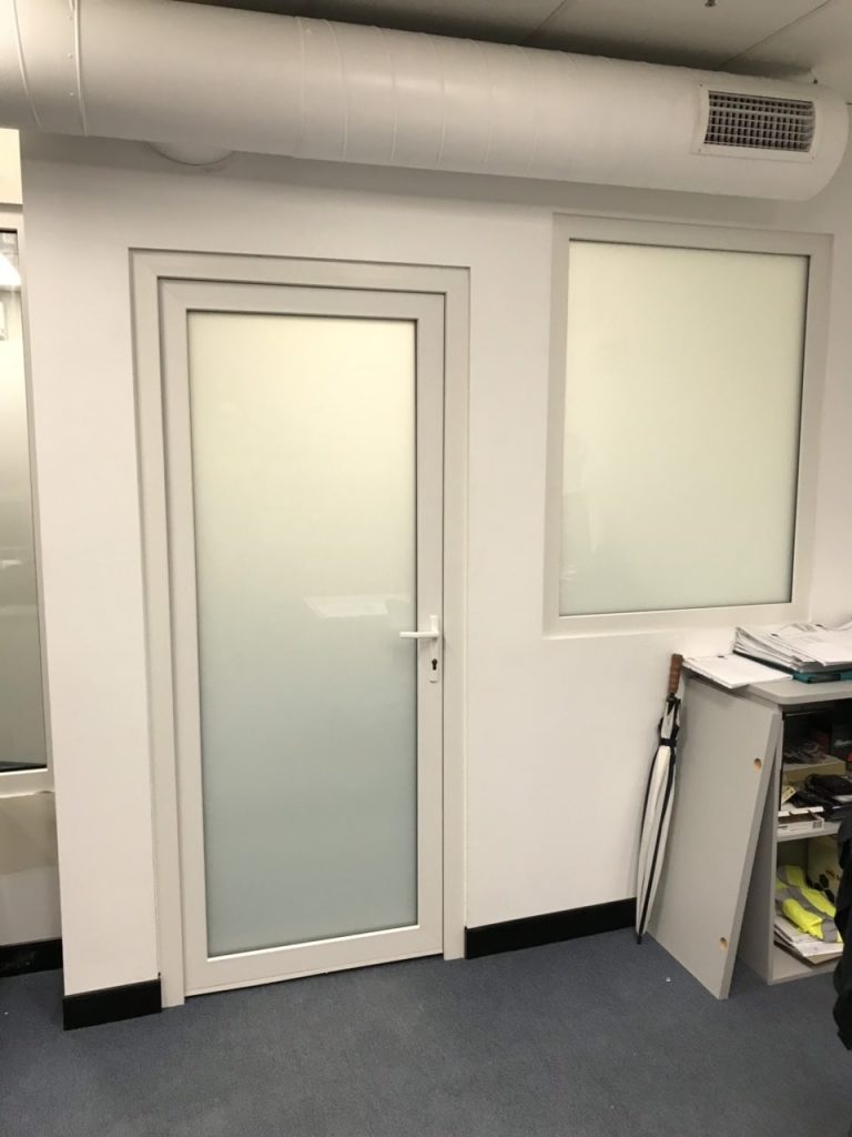 uPVC Double Glazed White Soundproof Doors and Windows