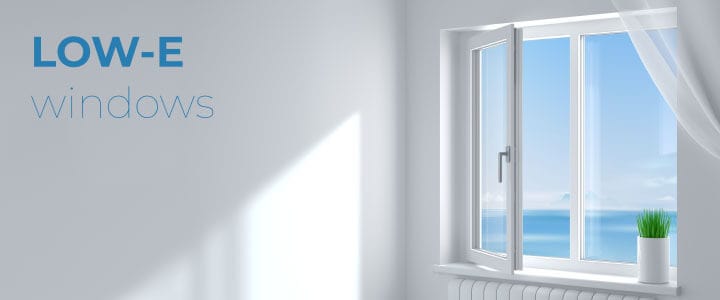 What is a Low-E window and what makes it energy efficient?