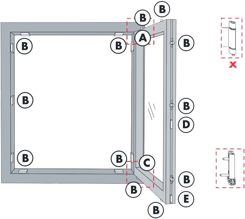 UPVC Windows Maintenance - Inspection and Lubrication