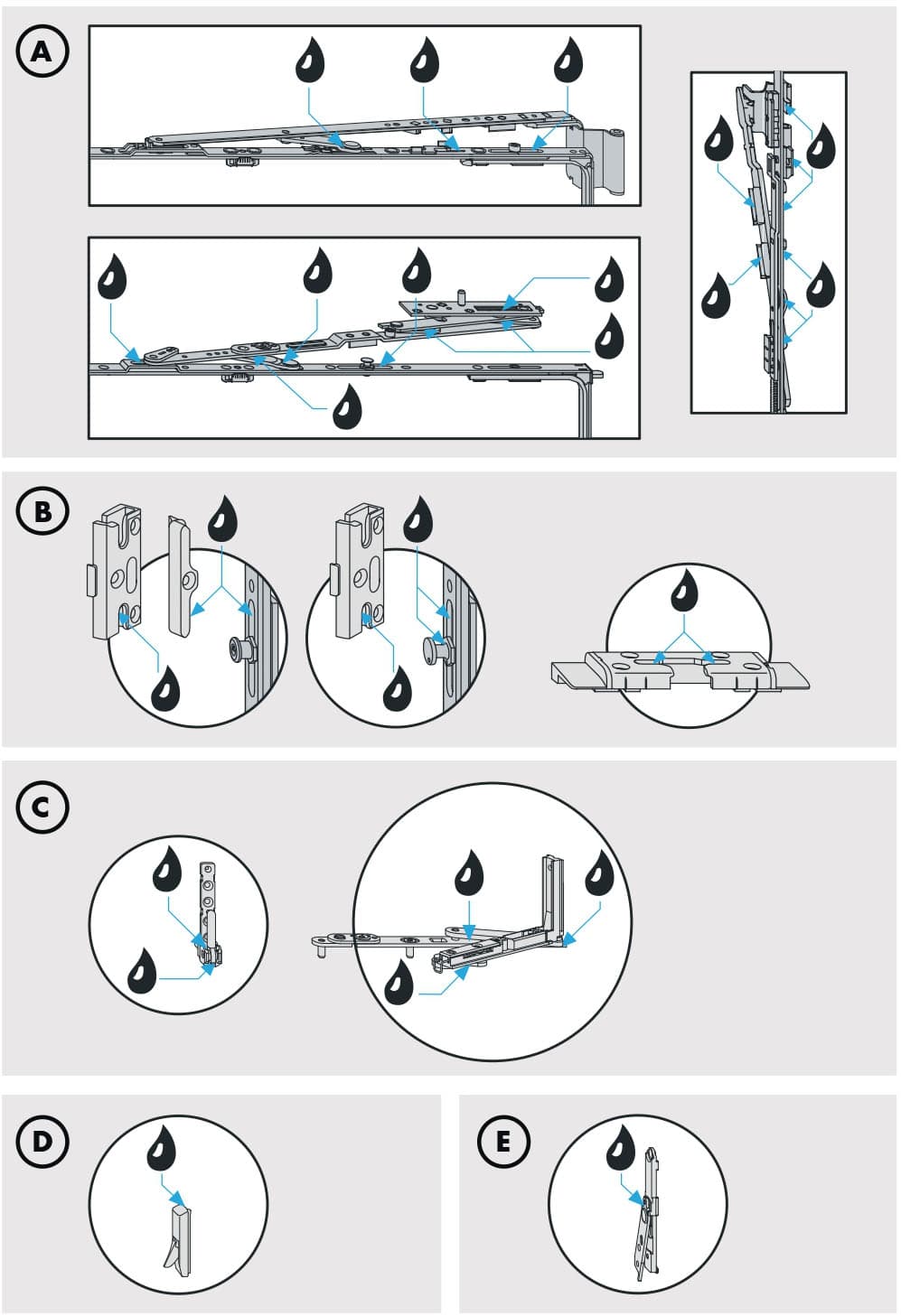 UPVC Windows Maintenance - Inspection and Lubrication