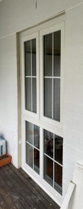 uPVC Double Glazed White Awning Windows
