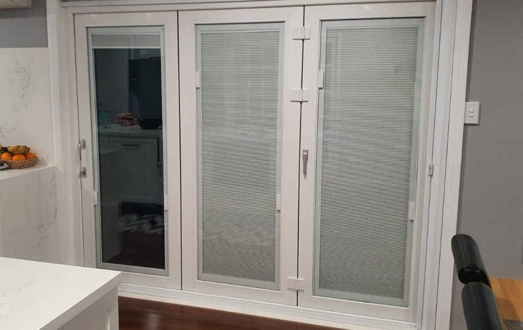uPVC Double Glazed White Bi-Fold Doors